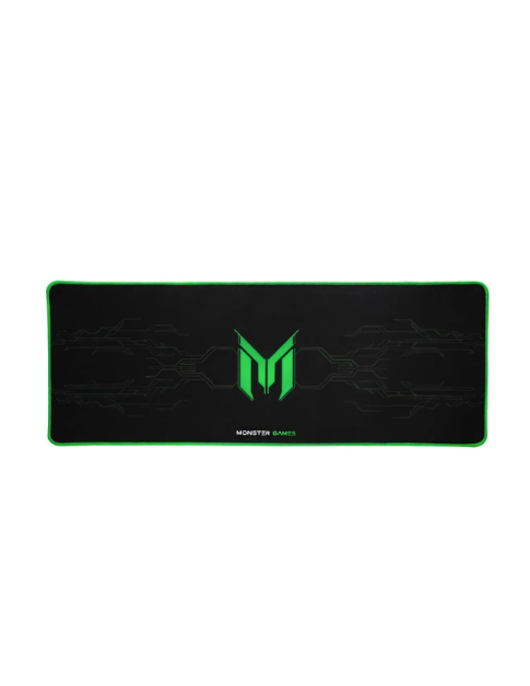 Padmouse Gamer Mild 75x28cm Diseño con Patrón Color Negro Monster Games Padmouse Gamer Mild 75x28cm Diseño con Patrón Color Negro Monster Games